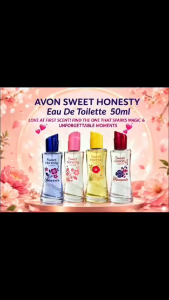 Avon Sweet Honesty Eau De Toilette 50ml - Floral Fragrance - Forever Magic Moments