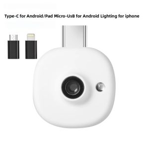 Camera UV Mini Để Kiểm Tra Kem Chống Nắng Bảo Vệ Da Mặt Có Thể Nhìn Thấy Được Di Động Cho Điện Thoại iPhone Android Gương Trang Điểm Không Dùng Điện