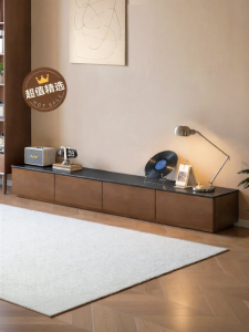 WEISHA | Vintage Style Wooden TV Cabinet for Living Room Storage