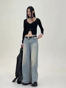 SMFK | Classic Fine Wool Knitted Cardigan Spring