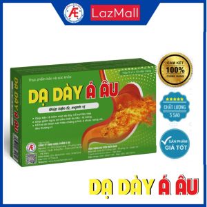 Dạ Dày Á Âu hộp 30 viên - Cải thiện chứng ợ hơi ợ chua giảm nguy cơ viêm loét dạ dày hỗ trợ tiêu hóa
