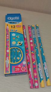 Pensil / Pencil AGATIS 2B Isi 12pcs No. NH-2B-1201 Murah stationery tulis