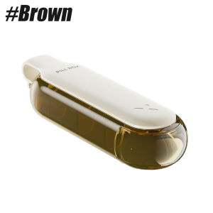 Pill Dispenser BPA-Free 4 Compartments Travel Medicine Organizer Case with Slide Open 4-Times-a-Day Vitamins Supplements Holder