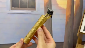 SEA JJT ชุดตัดผมมืออาชีพพร้อมหวีปรับระดับและสายชาร์จ USB