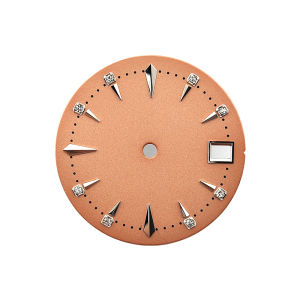 NH35 dial customized logo cocktail dial 28.5mm improved watch accessories NH35 NH36 automatic movement watch module dial