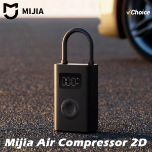 New MIJIA Inflatable Treasur Air Compressor 2D 2000mAh Portable Inflator Air Pump 2D For Bicycle Car Motorcycle Ball CN