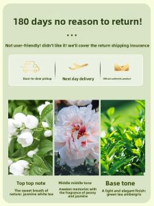 Algn | Bộ dầu gội và gel tắm dưỡng ẩm thơm mát hương trà trắng