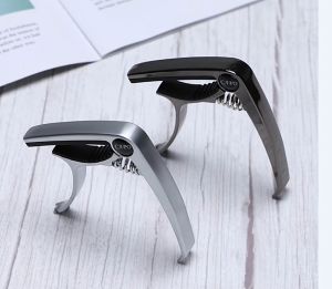 New guitar Capo metal wood grain guitar Capo quick change clip key original sound classic guitar Capo for tone adjustment Valentines Day gift