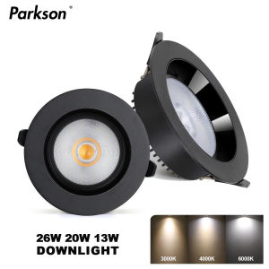 LED Downlights COB Spot Light 13W 20W 26W 85-265V Recessed Ceiling Light Round Square Panel Down Light Spotlight indoor Lighting