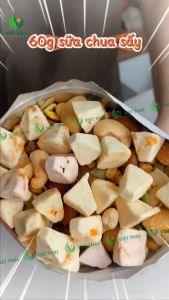 Ngũ Cốc Nướng Phồng TĂNG 80% HẠT Giảm Cân Ăn Kiêng PHIÊN BẢN ĐẶC BIỆT Mix Sữa Chua Sấy Khô Siêu Ngon Befresco 500G (Việt Thái Organic)