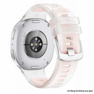 Dây Đeo Đồng Hồ Bằng Silicon Trong Mờ Dành Cho Đồng Hồ Samsung Galaxy Tương Thích Với Các Mẫu 9 8 8Classic Kích Thước 40/44/46mm Phụ Kiện Vòng Đeo Tay Thể Thao