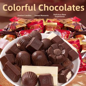 BIANGUNIANG | Chocolate Candy Cookies Milk Dark Chocolate Filling Snacks Cocoa Butter Alternative