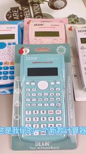 เครื่องคิดเลขวิทยาศาสตร์ เครื่องคิดเลข Calculator สําหรับนักเรียน สํานักงาน โรงเรียน