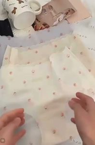 Ultra-thin Panties Ice Silk Seamless Sweet Quick Drying Cute Girls Underwear Comfortable Lingerie