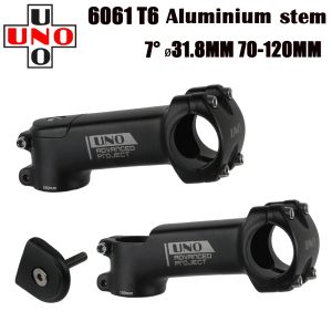 UNO Stem Ultralight 7 Degree 31.8*70/80/90/100/110/120mm Bicycle Handlebar Stem With Stem Cap