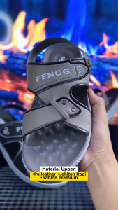 Sendal Kulit Pria Fashion Empuk Seperti berjalan di atas kasur