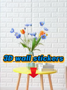 77X70CM Wallpaper Design Wall Decoration Self-Adhesive Waterproof Sticker Foam Bricks Wallpaper