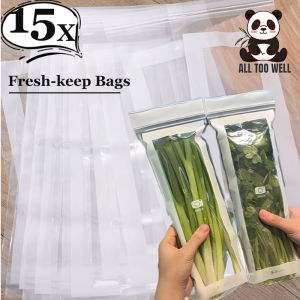 Fruits Vegetables Fresh-keep Bags Reusable Refrigerator Storage Bags Thickened Leakproof Containers Kitchen Sealed Packaging Bag