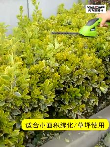 7.2V Cordless grass weed puller Hedge Trimmer 2 in 1 Rechargeable Grass Shear Wireless Electric Hedge Trimmer Home