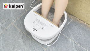 Bồn ngâm chân massage tự động Kalpen G20 dung tích 8L gấp gọn kèm khiển từ xa - Hàng chính hãng Đức Bảo hành 24 tháng