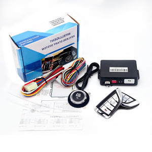 Universal central locking Car alarm with autostart  Start button system start stop car Remote starter kit  Smart key For Toyota