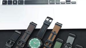 22mm Quick fit Leather Band for Samsung Galaxy Watch 6 5 4 40 44mm watch 5 pro 45mm for 6/4 classic 43 47mm 42 46mm Watch Strap