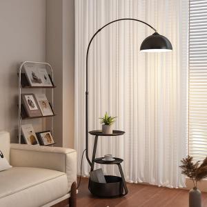ZHUOLESHI | Vintage Floor Lamp with Shelf