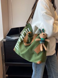 JIFANPAUL | Large Capacity Versatile Tote Bag Canvas