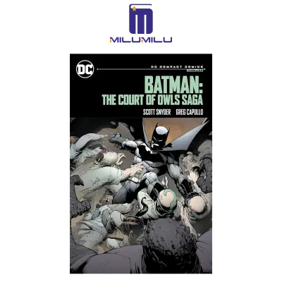 แบทแมน: ศาลนกฮูก Saga: DC Compact Comics Edition Paperback โดย Scott Snyder หนังสือภาษาอังกฤษต้นฉบับ