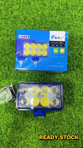 SHILIDUO LED Spot Light 4 Inch 8 Lens 12V-36V Spotlight Lori 4x4 Truck Off Road SD3401