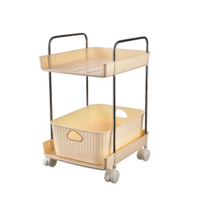 DEMING | Movable Storage Cart Shelf