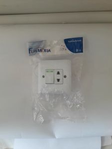 Saklar FUJIMURA FM983 Engkek Stop IB Warna Cream