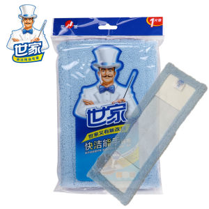 Shijia Kuaijie Expert Mop Tablet Mop Cloth Set Mop Cloth Tablet Wooden Floor Mop Replacement Cloth Genuine Goods
