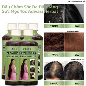 100ml Dầu Thảo Dược Mọc Tóc Chiết Xuất Hương Thảo Để Phục Hồi Tóc Hư Tổn Dưỡng Ẩm Dưỡng Ẩm Chăm Sóc Da Đầu Giảm Gàu Chăm Sóc Tóc Nữ