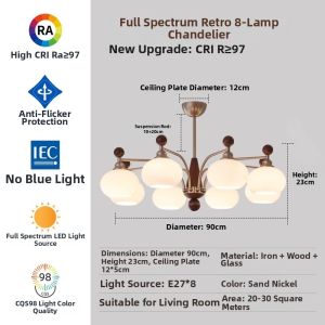 GUANGJIAODU | Vintage French Style Pendant Light