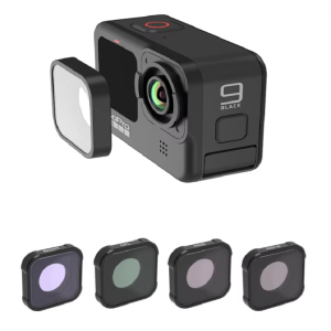 For GoPro Hero 13 12 11 10 9 Black Red Color Filters Kit UV CPL ND8 ND16 ND32 Filter Go Pro Polarized Camera Lens Accessories