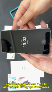 Kính cường lực Realme Neo7 trong suốt full màn hình Smart Devil - Dán màn hình Neo 7