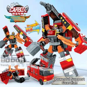 MAGQOO | Transforming Fire Truck Robot Toy
