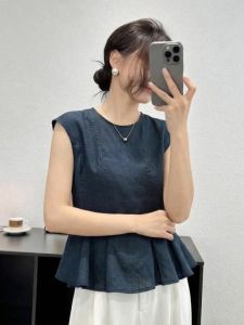 SHIMANQING | Elegant Sleeveless Loose Tunic Top