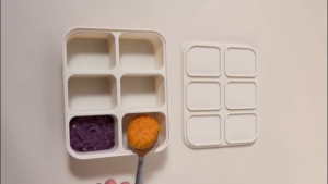 12 Grid Silicone Baby Food Freezer Tray Ice Cube Tray Food-Grade  Easy Pop Out Ice Cube Mold for Infant Puree & Snacks
