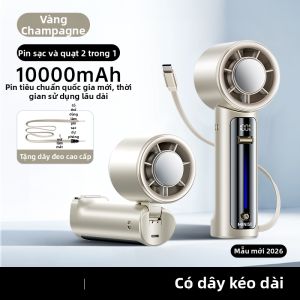 Miniso | Quạt Mini Di Động Làm Mát Êm