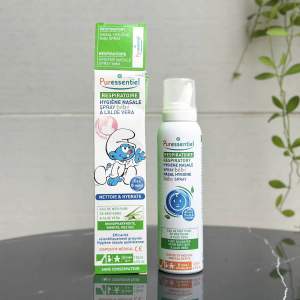 Xịt Rửa Mũi Puressentiel Baby Aloe Vera 120ml – Dưỡng Ẩm Làm Sạch Dịu Nhẹ Cho Trẻ Sơ Sinh Từ 0+ Tháng