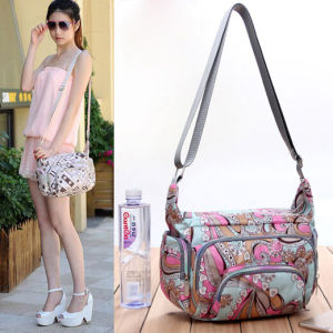 Fashionable Floral Cotton Casual Bag Womens Multi-compartment Shoulder Crossbody Bag Leisure Handbag for Mom Winter New Arrival