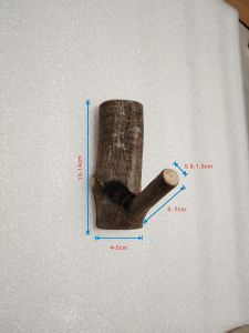 Creative Real Wood Branch Hook Key Wall Hanging Entrance Storage Coat Hook Entrance Decoration Clothes Hanger No Drilling Required