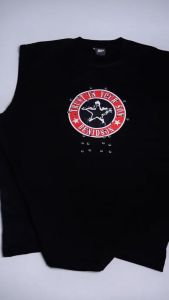 Benidson Oversized Singlet Hitam Society