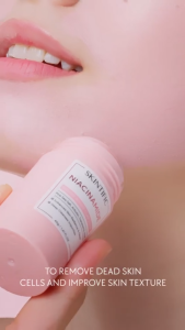 SKINTIFIC Niacinamide Bright Boost Clay Stick 40g | Oil Control & Pore Cleansing | Niacinamide Brightening & Blackhead Removal