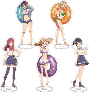 Bandai | Mô Hình Anime 16CM Chất Liệu Acrylic Kanojo Mo Kanojo Saki Sakagi Nagisa Minase Rika Hoshizaki Shino Kiryu Đồ Trang Trí Quà Tặng Cho Fan.