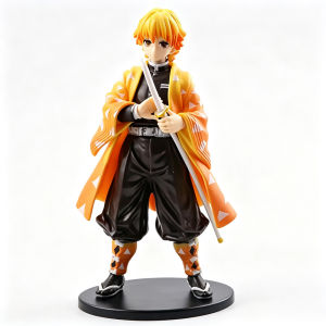 Bandai | Demon Slayer Kimetsu no Yaiba Figure Kamado Tanjirou Agatsuma Zenitsu Nezuko PVC Model Toys Anime Character Warrior Figure