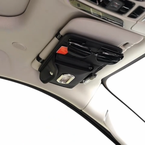 Sun Visor Tissue Organizer Magnetic Glasses Clip Card Holder Multi-Functional Car Sunvisor Storage