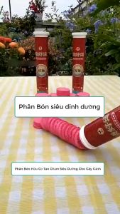 Phân bón cây cảnh Lọ Phân Bón Hữu Cơ Dạng Viên Sủi Siêu Dinh Dưỡng Chuyên Dụng Cho Cây Cảnh (22viên